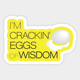 Wisdom Eggs Sticker